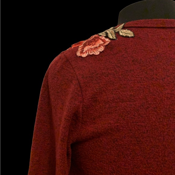 5 for $30.  Justify Burgundy Knit Dress - Picture 11 of 11